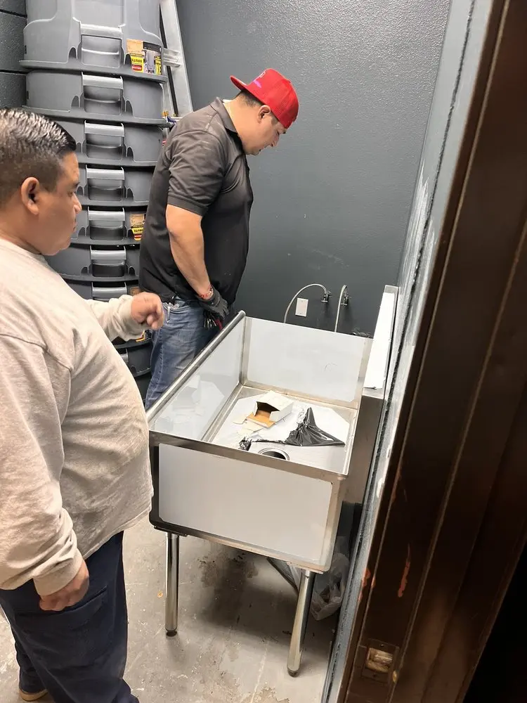 Commercial plumbing and sink installation in Aransas Pass